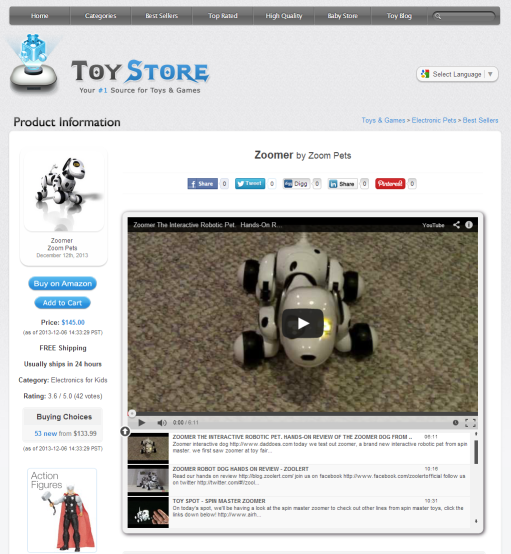 Toy Store Clone review