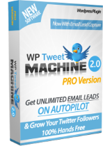 WP Tweet Machine pro version