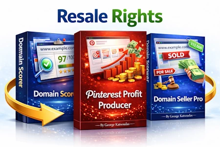 Commercial + Resale Rights to All 3 Apps